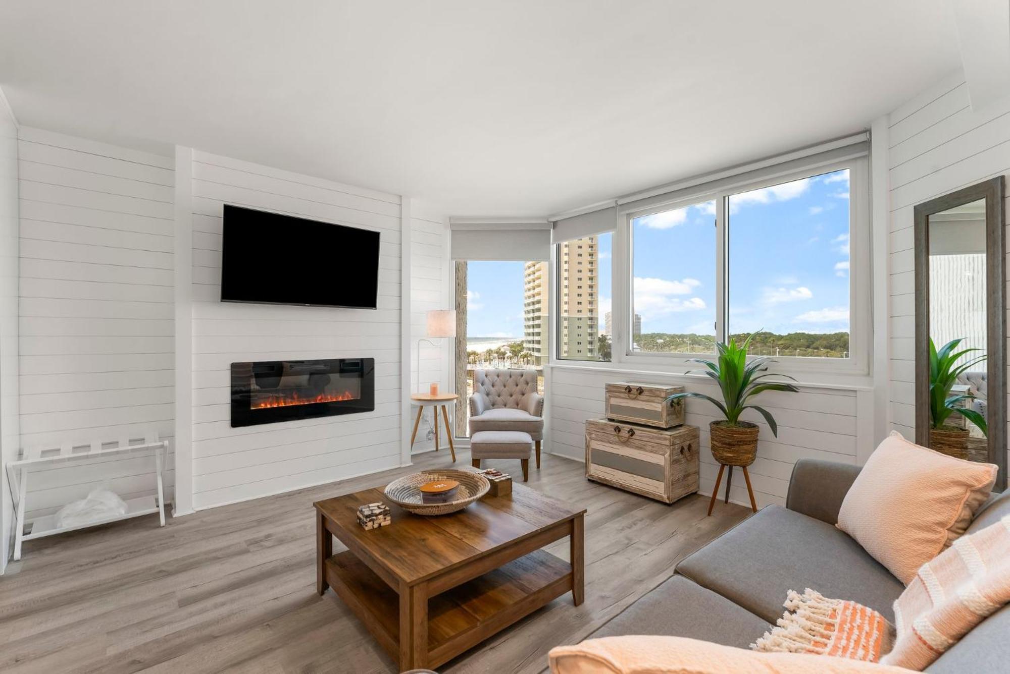 Top Of The Gulf 622 Beach Front Resort Condo Renovated Like New Panama City Beach Kültér fotó