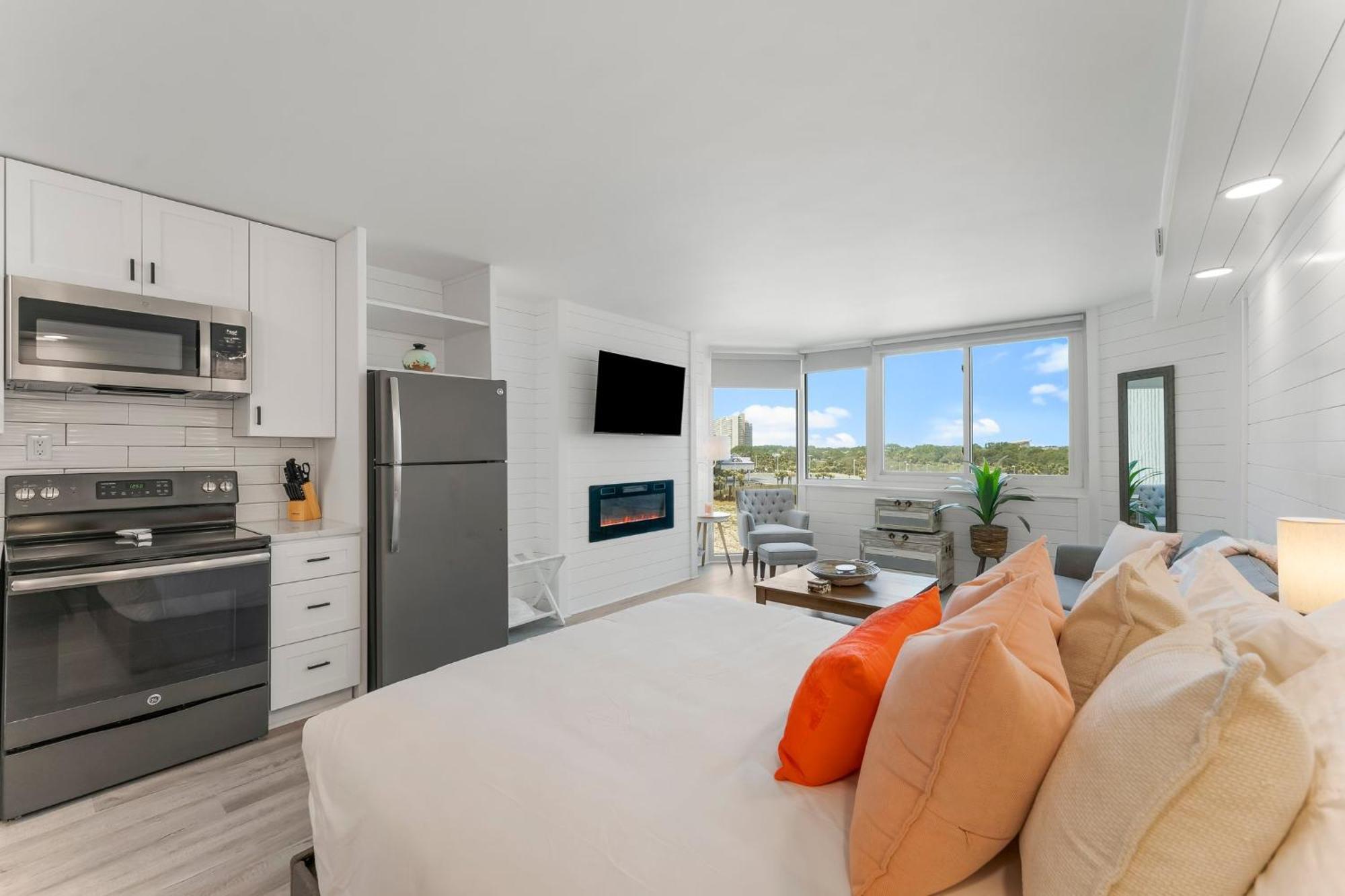 Top Of The Gulf 622 Beach Front Resort Condo Renovated Like New Panama City Beach Kültér fotó
