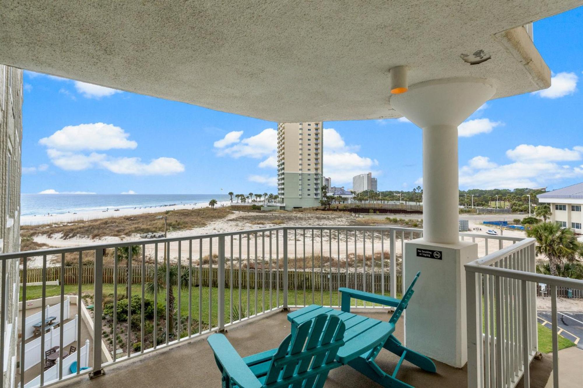 Top Of The Gulf 622 Beach Front Resort Condo Renovated Like New Panama City Beach Kültér fotó