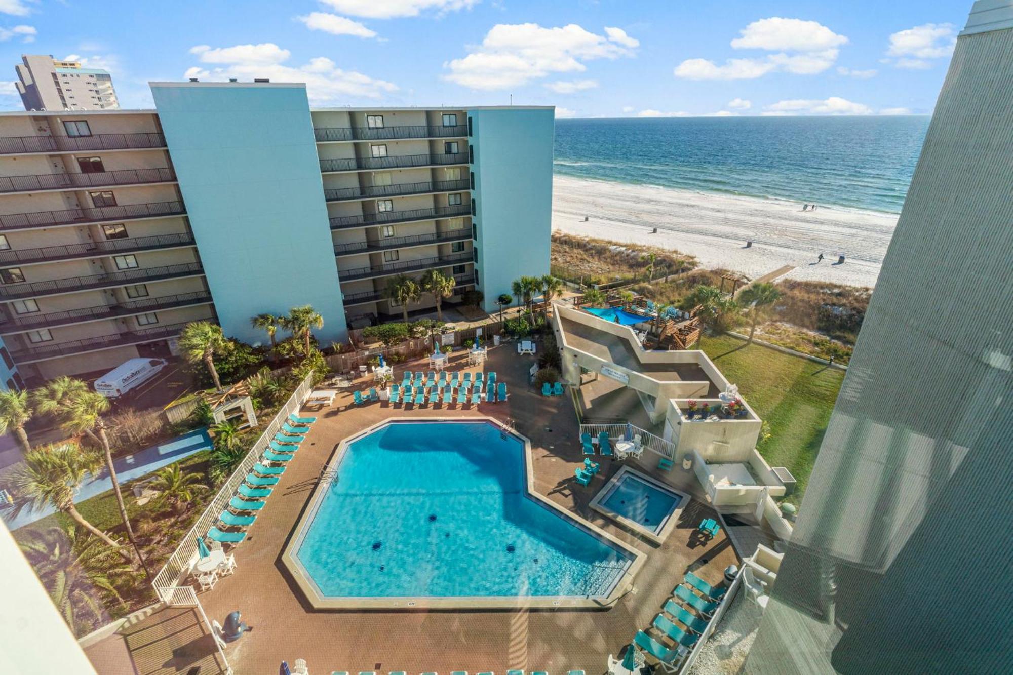 Top Of The Gulf 622 Beach Front Resort Condo Renovated Like New Panama City Beach Kültér fotó